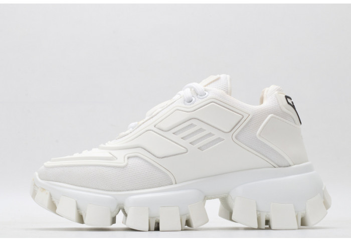 PRAD WHITE SNEAKERS