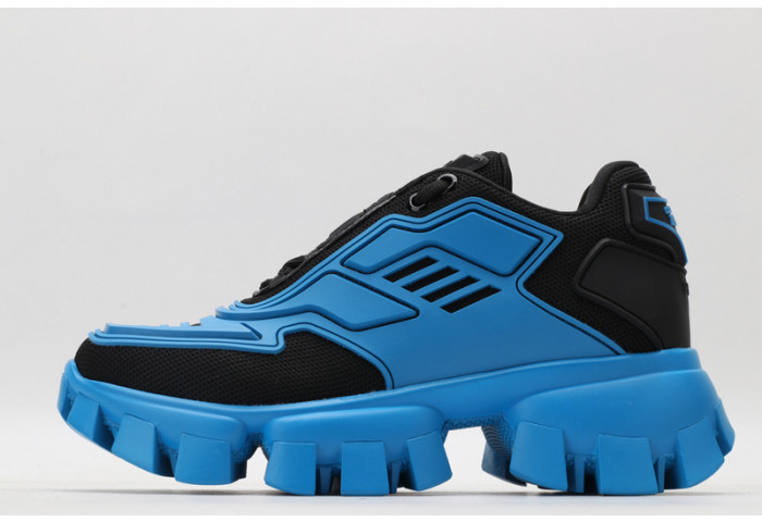 PRAD BLUE BLACK SNEAKERS