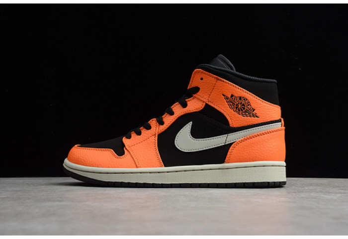 Air Jordan 1 Mid Black Cone 554724-062