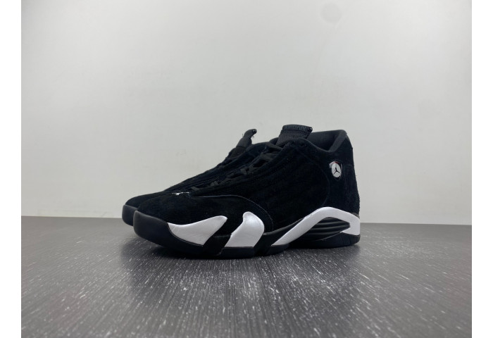 Jordan 14 Retro Black White 487471-016