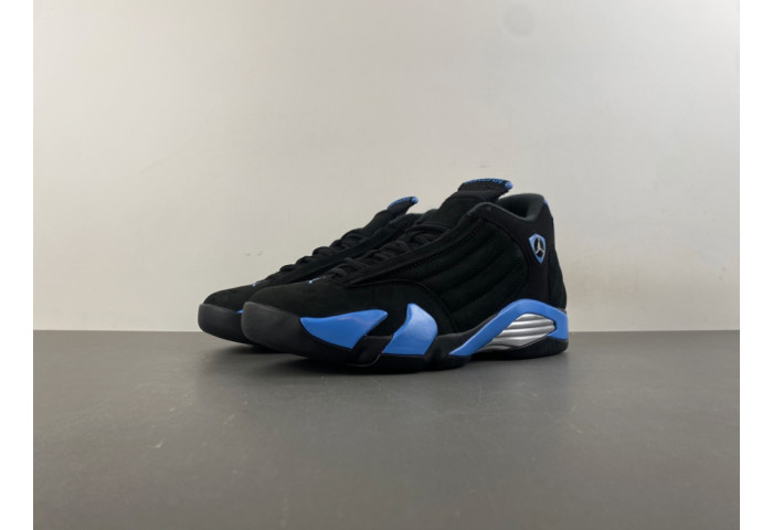 Air Jordan 14 "Black/University Blue" 487471-002