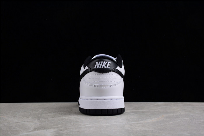 nike dunk low white and black dd1503-113