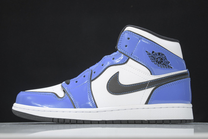air jordan 1 mid se ''signal blue'' dd6834-402