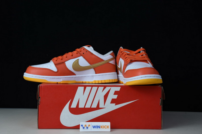 nike dunk low G01den orange dq4690-800