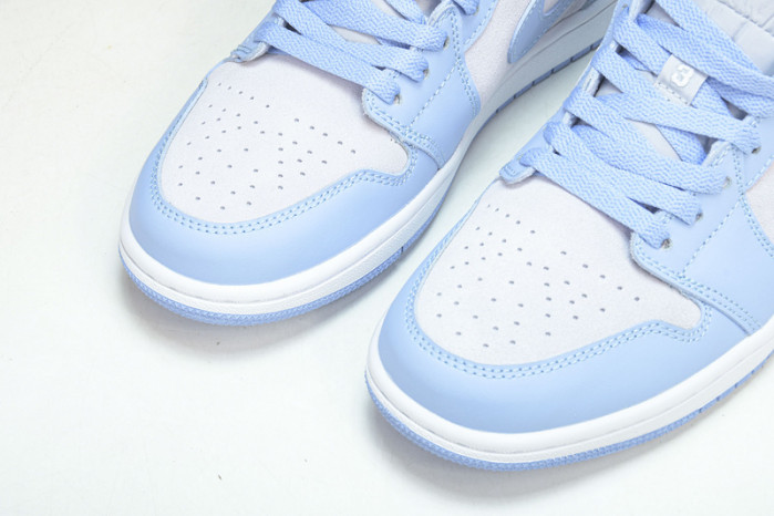 air jordan 1 low university blue wmns dc0774-050