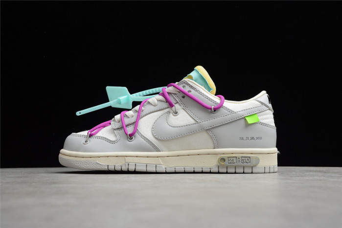 of nike dunk low 01 of 50 ow dm1602-100