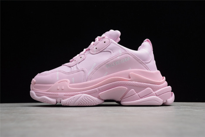 bl triple s trainers sneakers pink 052708