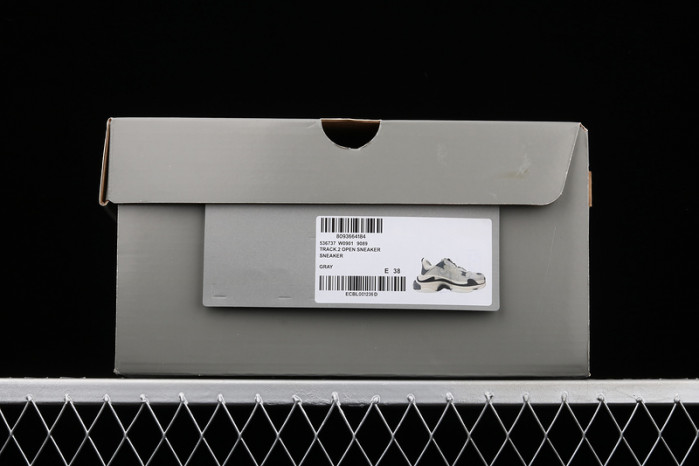 bl triple s trainers sneakers black grey black 121705