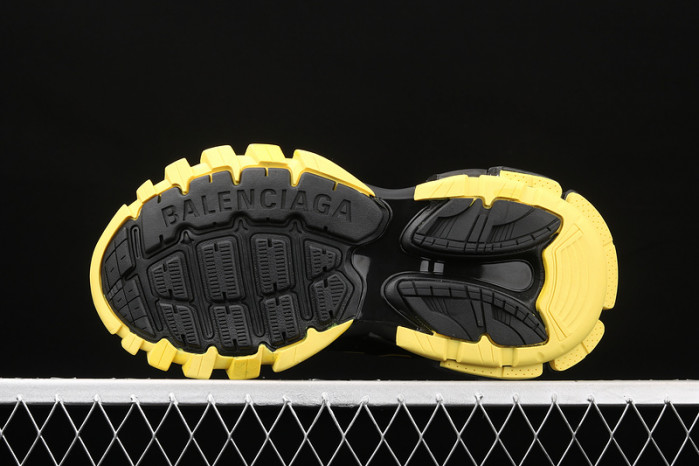 bl tess s. gomma trek low sneakers black yellow 112302