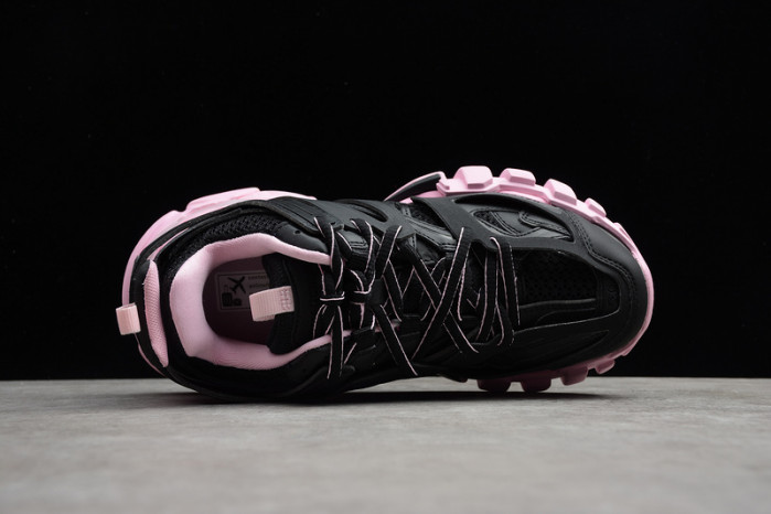 (led) bl track trainers sneaker black pink 10605