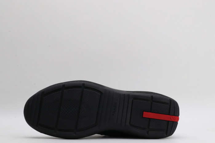 PRAD BLACK CUP BIKE FABRIC SNEAKERS