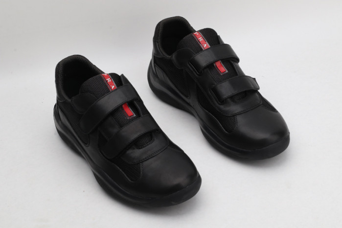PRAD BLACK CUP BIKE FABRIC SNEAKERS
