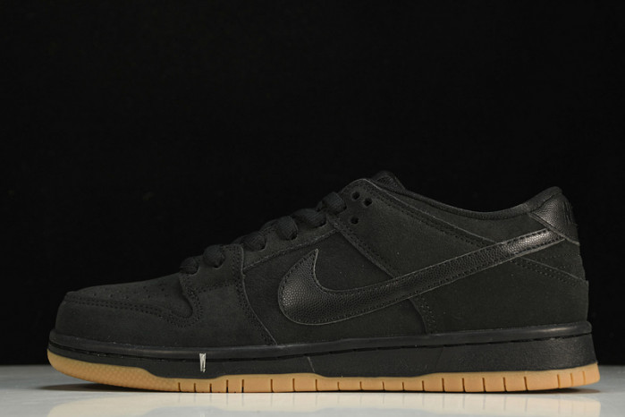 nike sb dunk low iw black gum 819674-002
