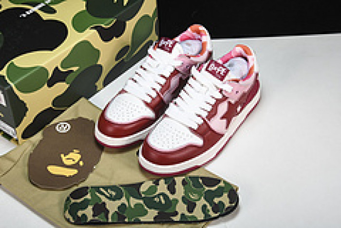 bathing ape low "star" 1755