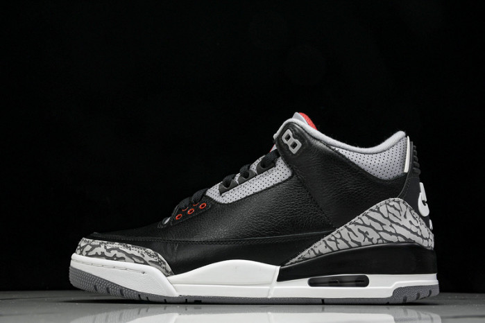 Air Jordan 3 OG “Black Cement” 2024 DN3707-010