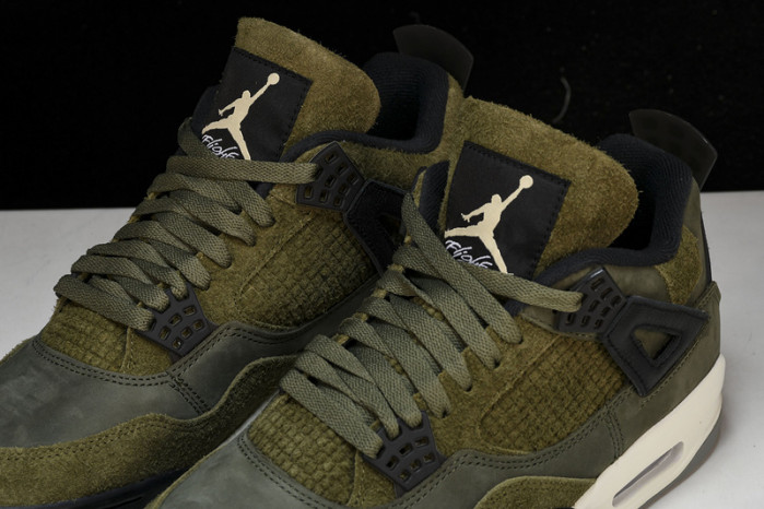 air jordan 4 craft “medium olive” fb9927-200