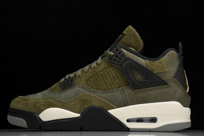 air jordan 4 craft “medium olive” fb9927-200