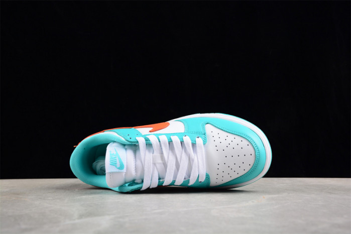 nike dunk low miami dolphins dv0833-102