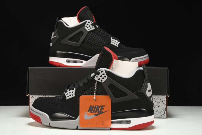 jordan 4 bred/ black cement (2019) - 308497-060