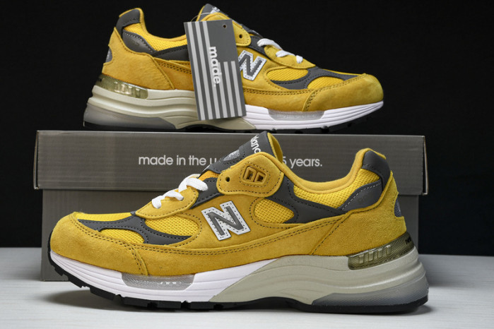 new Ba1an*e 992 yellow grey m992bb