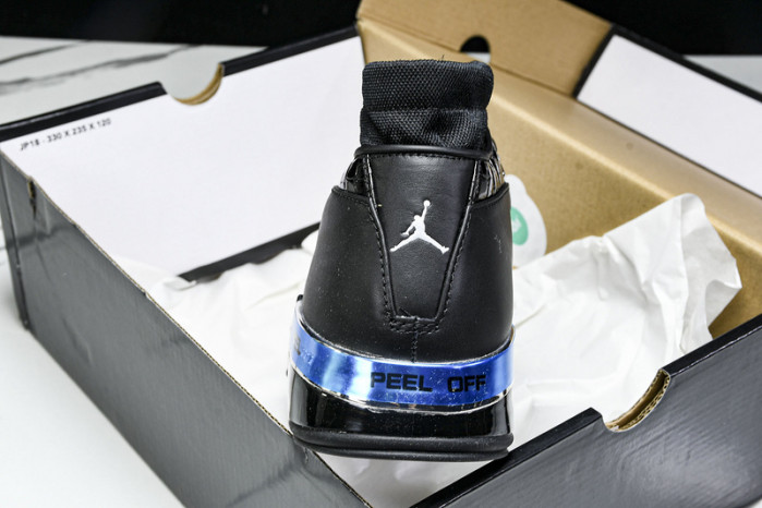Air Jordan 17 OG Low Black Chrome 303891-004