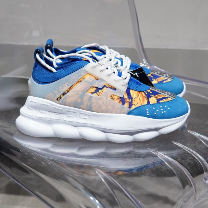 vse chain reaction blue sneaker