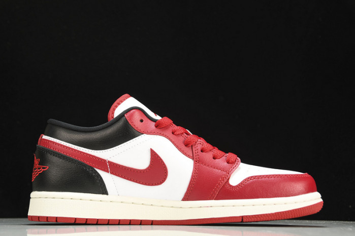 jordan 1 retro low reverse black toe dc0774-160