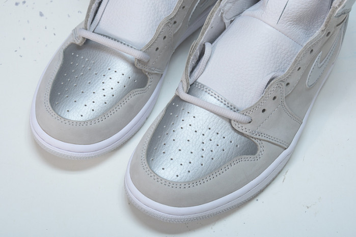 air jordan 1 japan neutral grey metallic silver dc1788-029 (with special box)