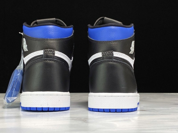 air jordan 1 retro high black game royal - 555088-041‎