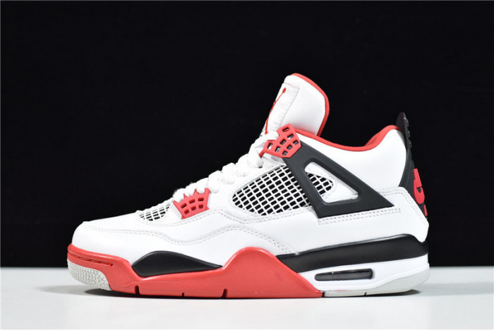 air jordan 4 retro fire red (2020) dc7770-160