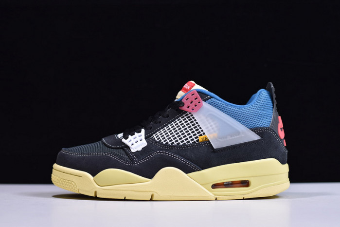 air jordan 4 retro union off noir dc9533-001