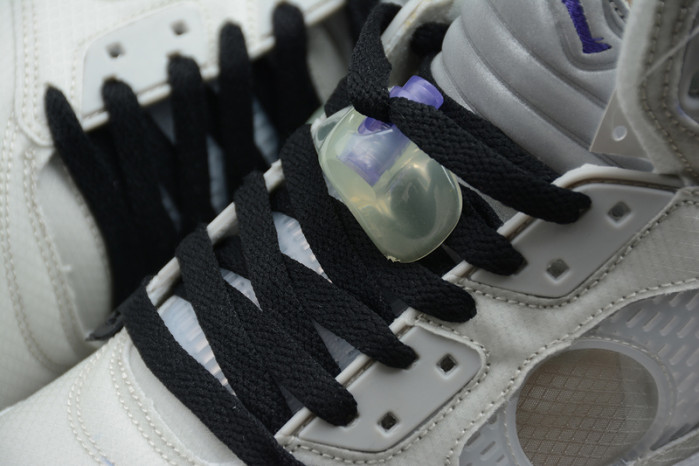 of air jordan 5 sp grey green - ct8480-105