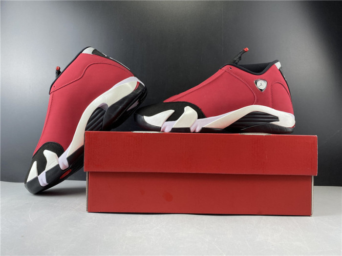 air jordan 14 retro gym red toro - 487471-006