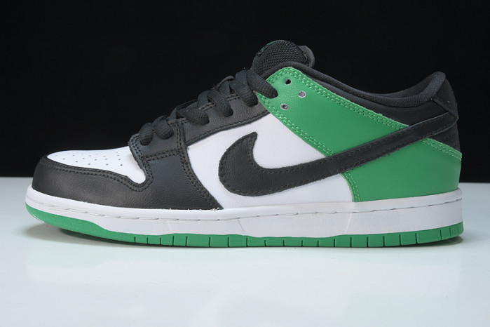 nike sb dunk low classic green - bq6817-302