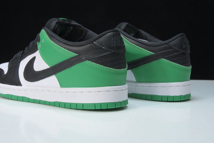 nike sb dunk low classic green - bq6817-302