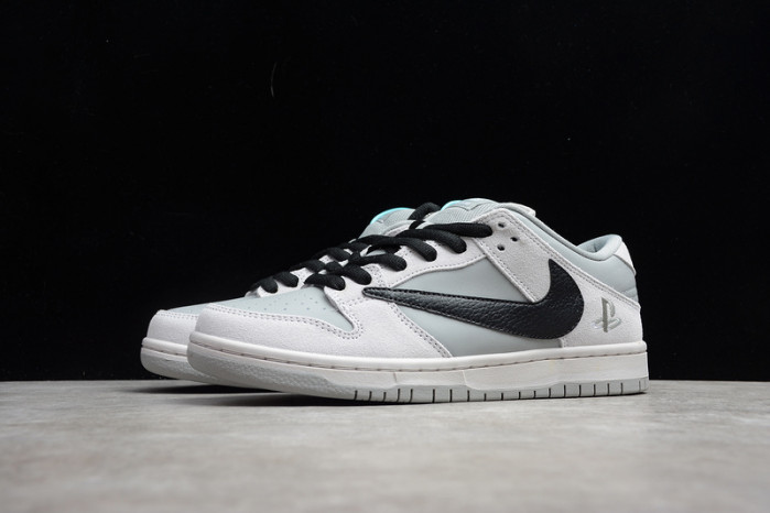 nike sb dunk low pro grey/black bq6817-101