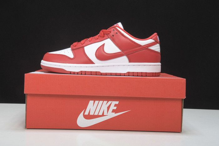 nike dunk low sp “university red” cu1727-100