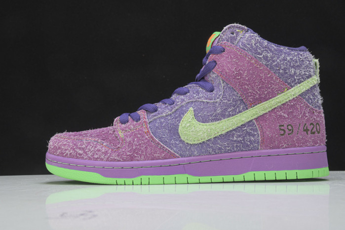 nike sb dunk high reverse skunk 420 cw9971-500