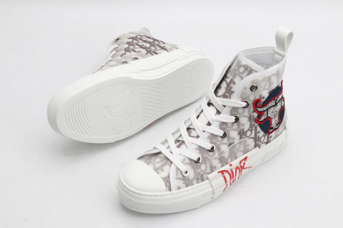 dr b23 high-top sneakers