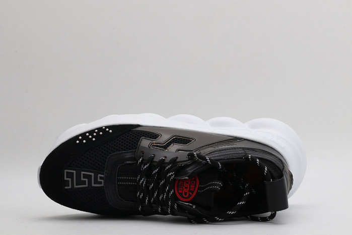 vse chain reaction black sneaker