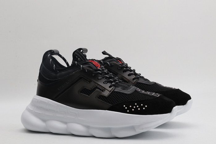 vse chain reaction black sneaker