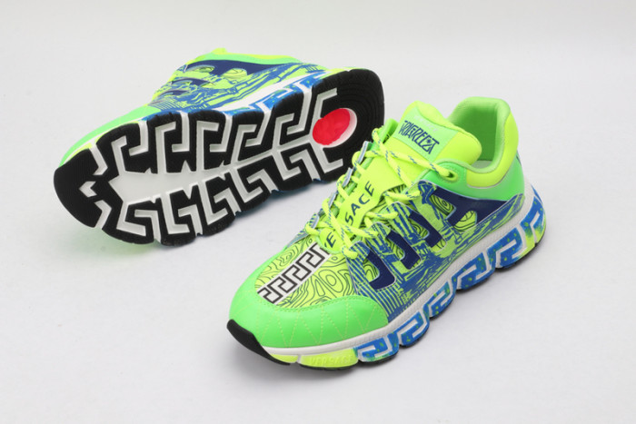 vse chain reaction green sneaker