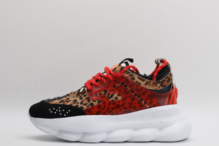 vse chain reaction red sneaker