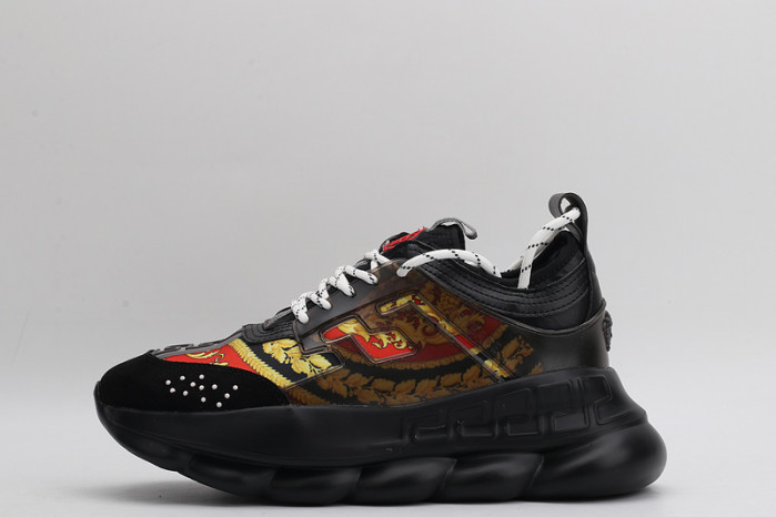 vse chain reaction black sneaker