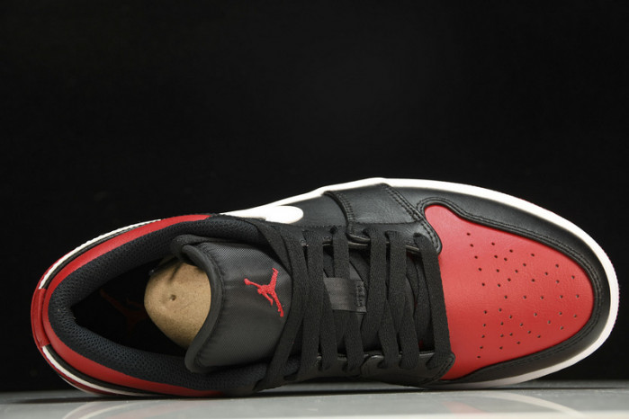 jordan 1 low “alternate bred toe” 553558-066