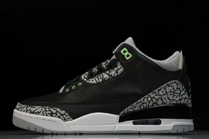 air jordan 3 “green glow” ct8532-031