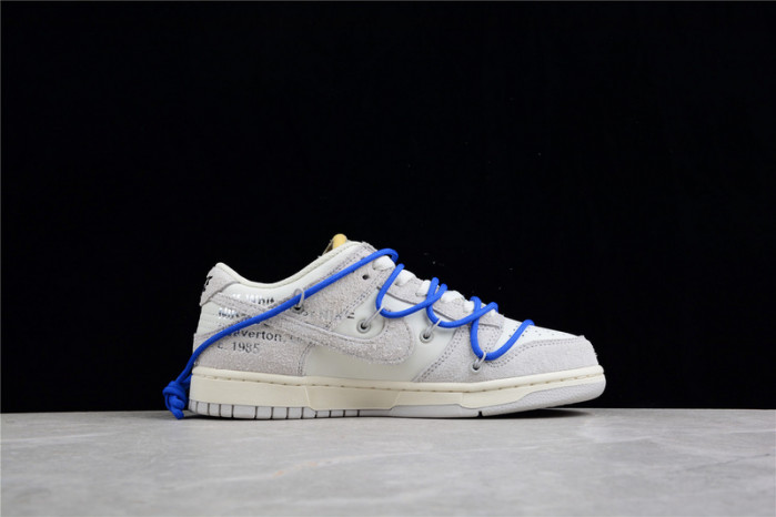 nike dunk low of lot 32 of 50 ow dj0950-104