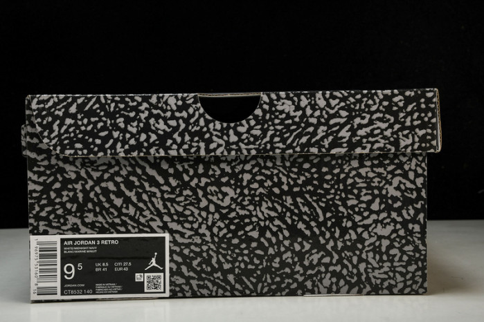 air jordan 3 “midnight navy” ct8532-140