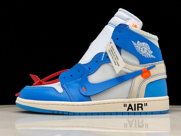 of air jordan 1 powder blue unc - aq0818-148