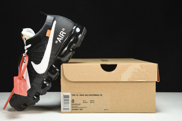 the 10: nike air vapormax fk "of" - nike - aa3831-001